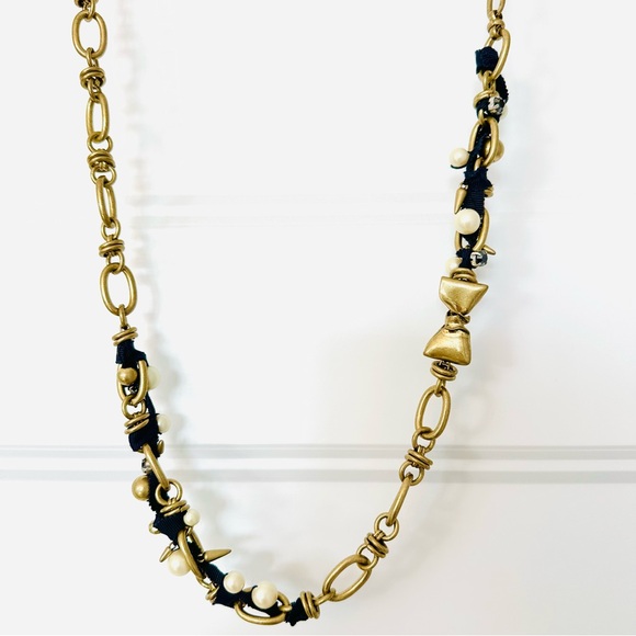 Stella & Dot Ribbon Necklace - Picture 1 of 14